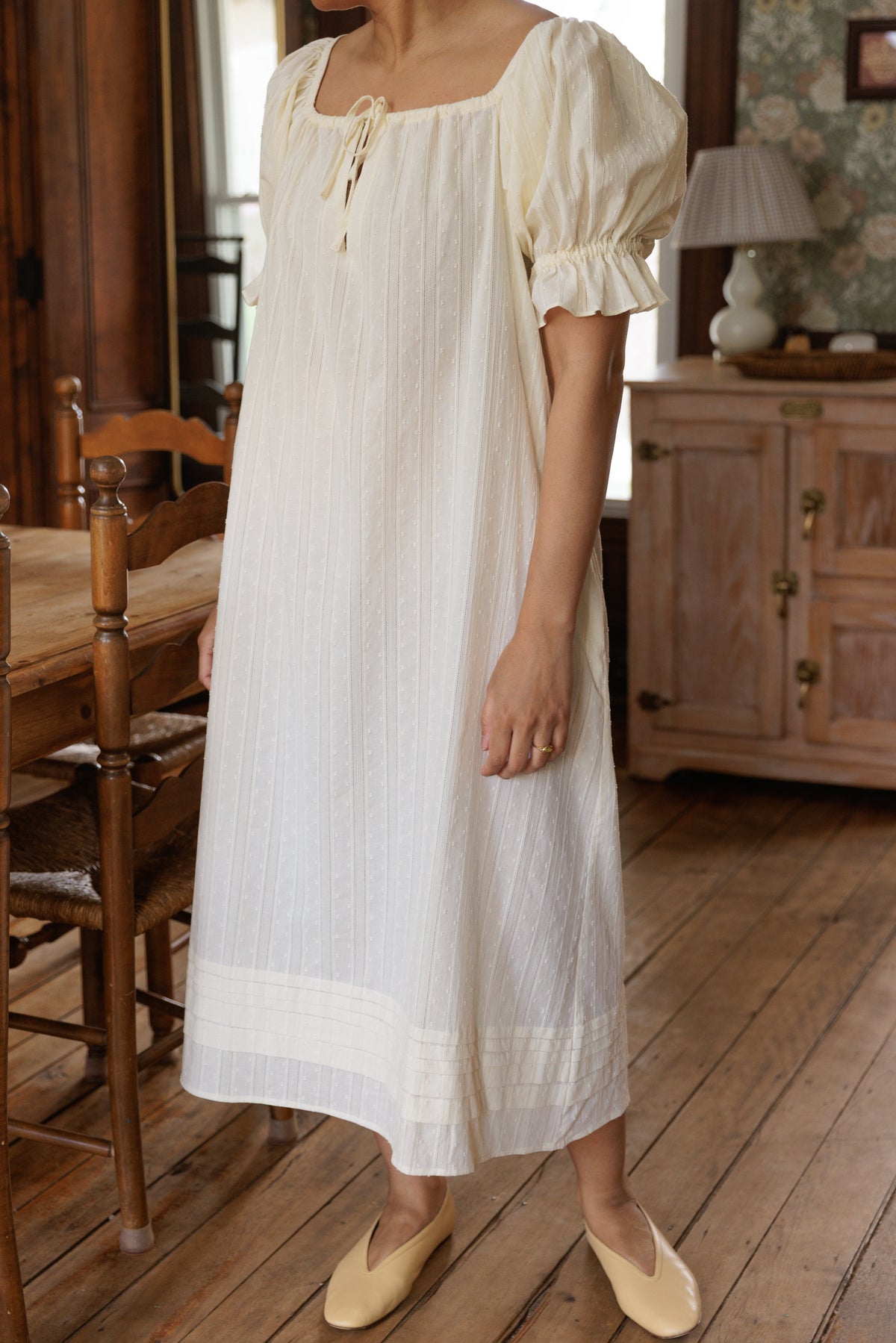 Tradlands Bertille Pintucked House Dress