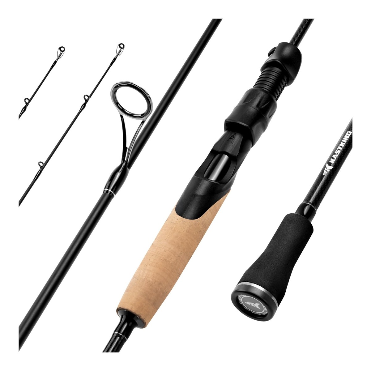 KastKing Spartacus Passage Travel Twin-Tip Spinning Rods