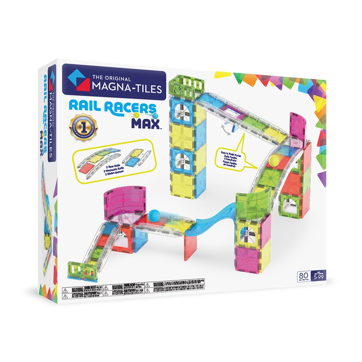 Rail Racers Max 80 Piece Set