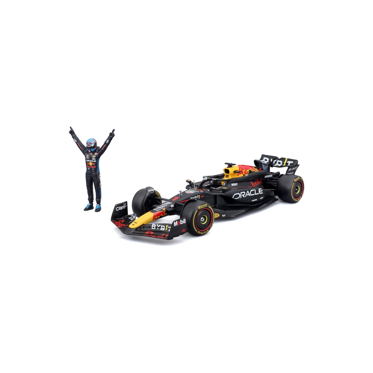 F1 RED BULL RACING RB20 2024 #1 1:24 WITH DRIVER VERSTAPPEN