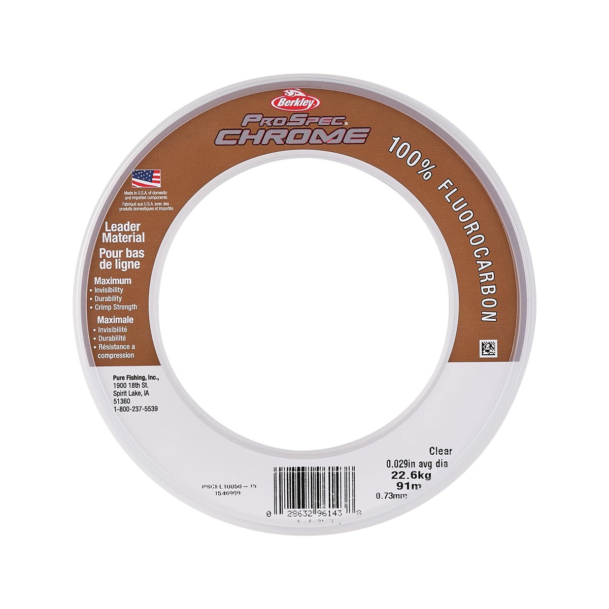 ProSpec® Chrome 100% Fluoro Leader