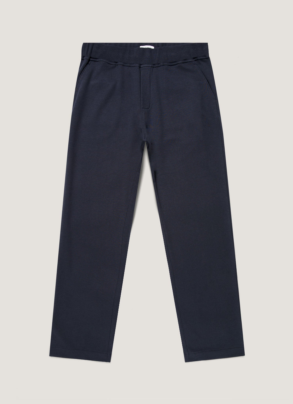 Sunspel Men's Supima Loopback Sweatpants in Midnight Navy