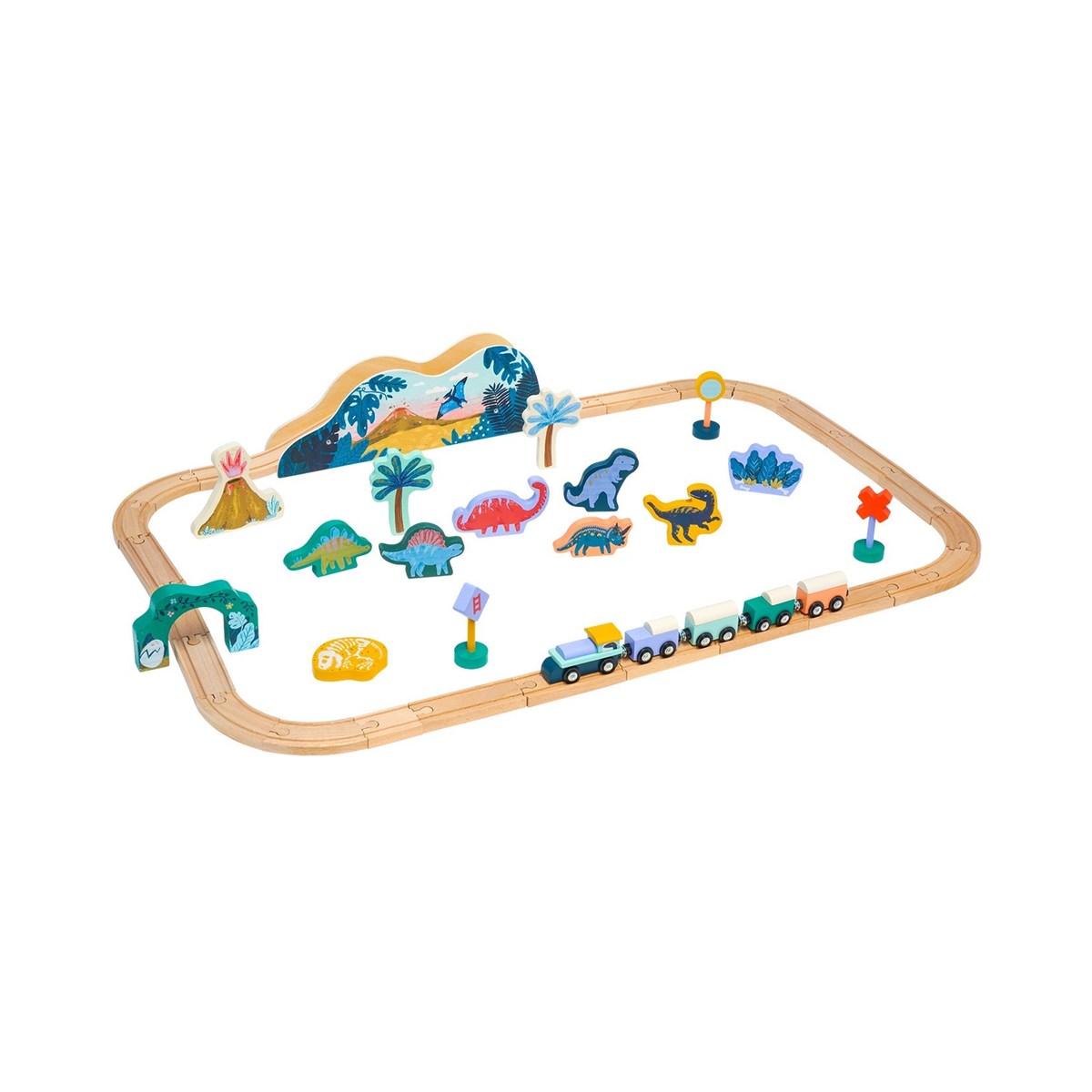 T-Rex Express Train Set