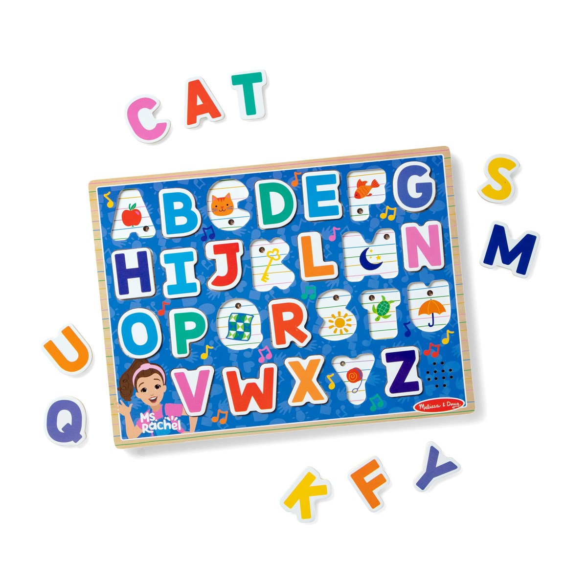 Ms. Rachel™  Wooden Phonics Alphabet Sound Puzzle - 26 Pieces