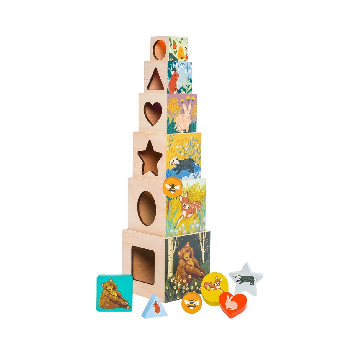 Enchanted Forest Stacking Blocks