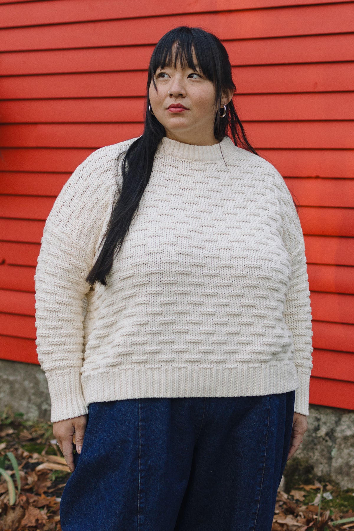 Tradlands Shelter Quilted Crewneck Sweater