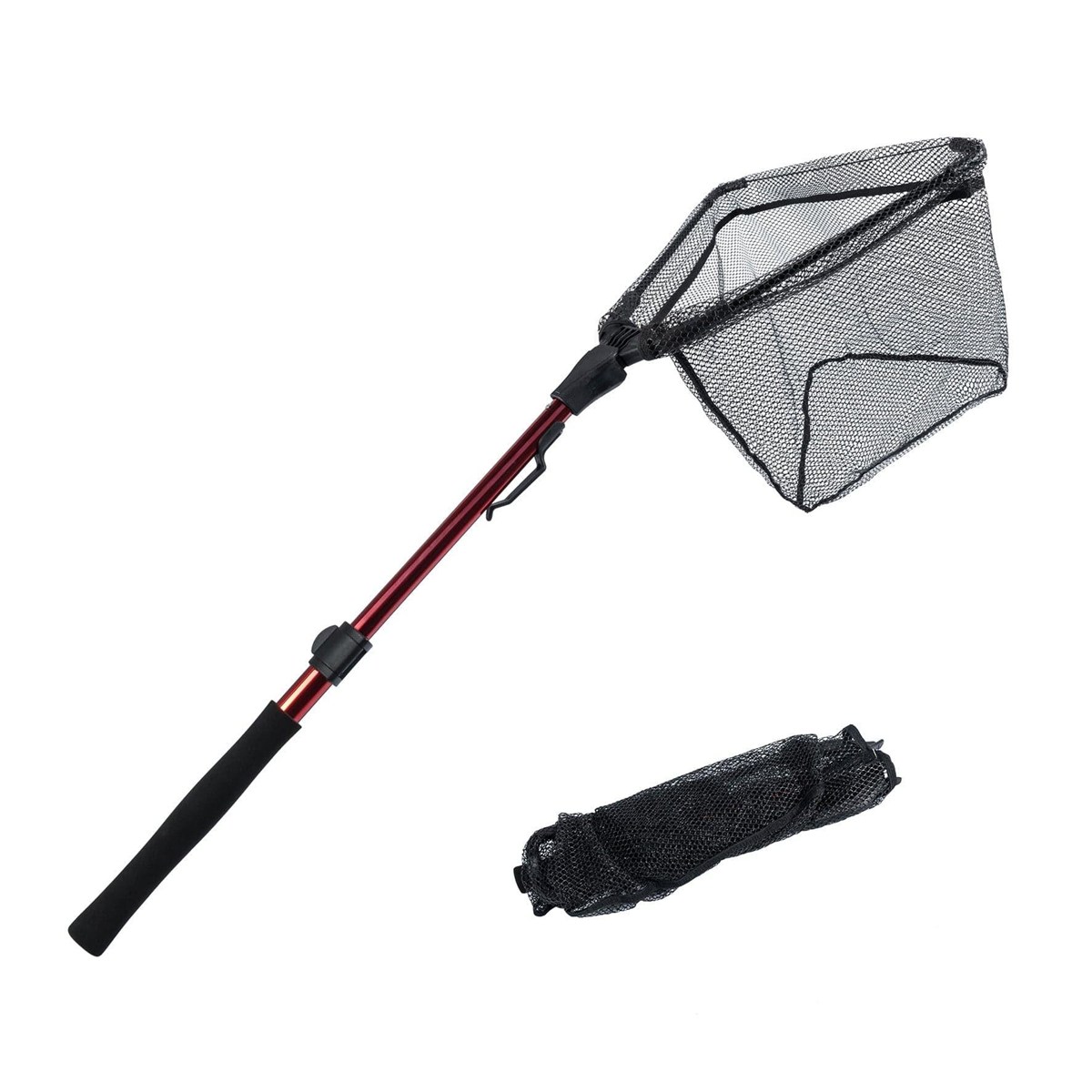 Dr.FIsh 3 Size Landing Net with Telescopic Pole Handle