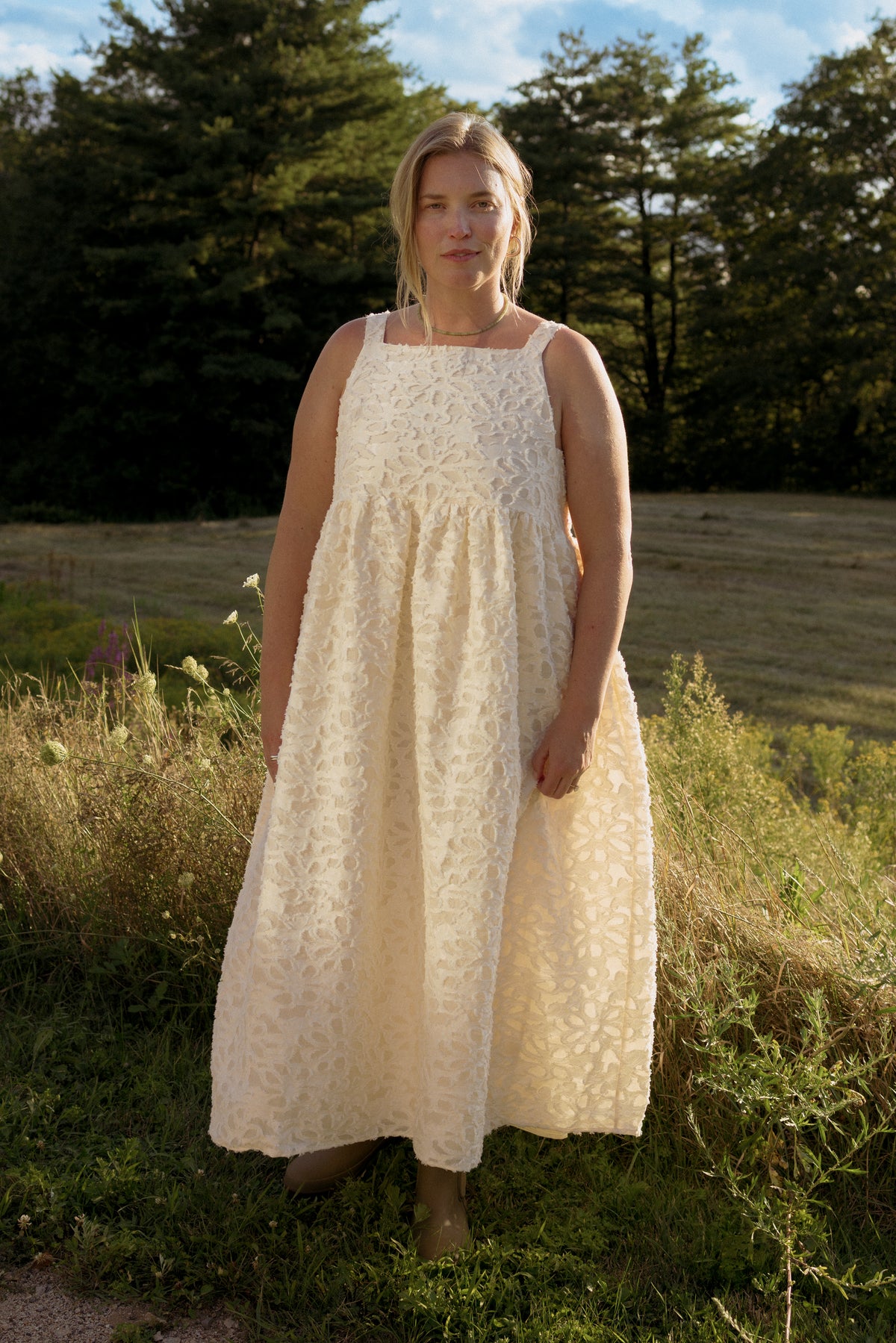 Tradlands Lupine Apron Dress